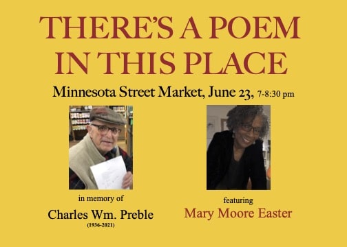 There’s a Poem in This Place: Minnesota Street Market To Host an Intercultural Literary Performance on Thursday, June 23, 2022.